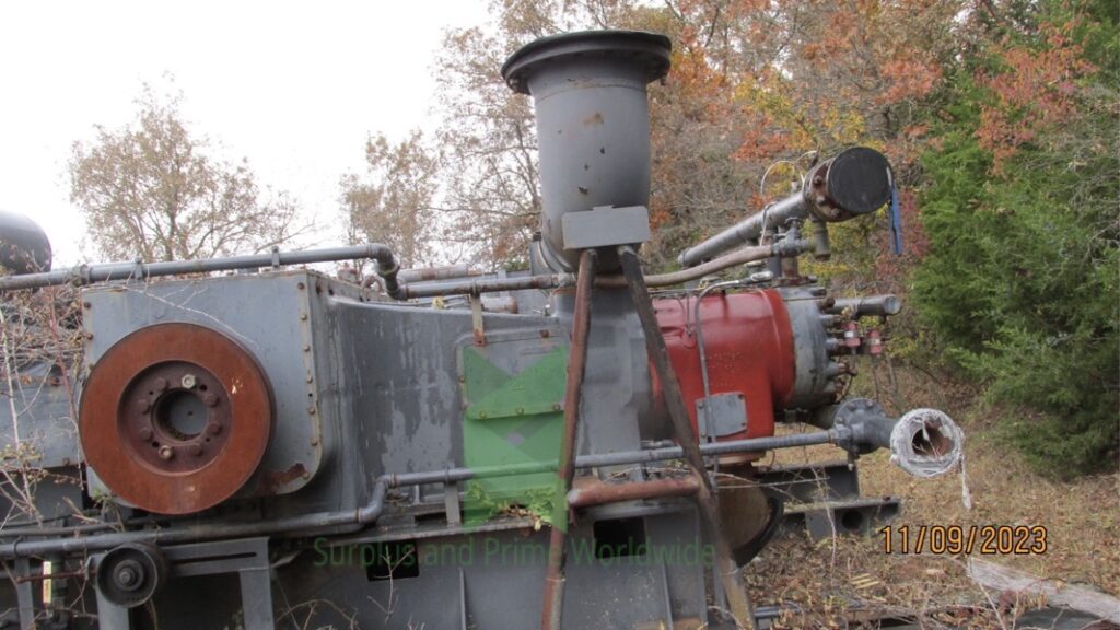 AJAX 2802/3 WITH 15"/9.5" and 5.25" CYLINDERS COMPRESSOR INTEGRAL